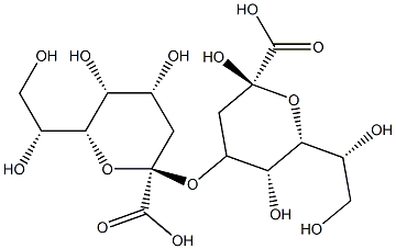 3-deoxyoctulosonic acid-(alpha-2-4)-3-deoxyoctulosonic acid Structure