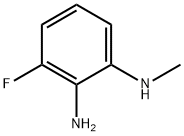 3-Fluoro-N*1*-methyl-benzene-1,2-diamine Structure