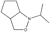 1H-시클로펜트[c]이속사졸,헥사히드로-1-이소프로필-(7Cl) 구조식 이미지