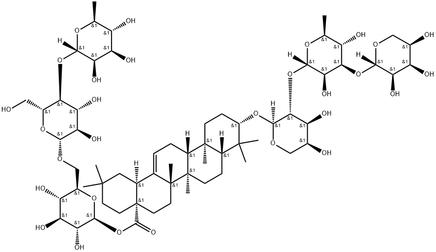 Huzhangoside B Structure