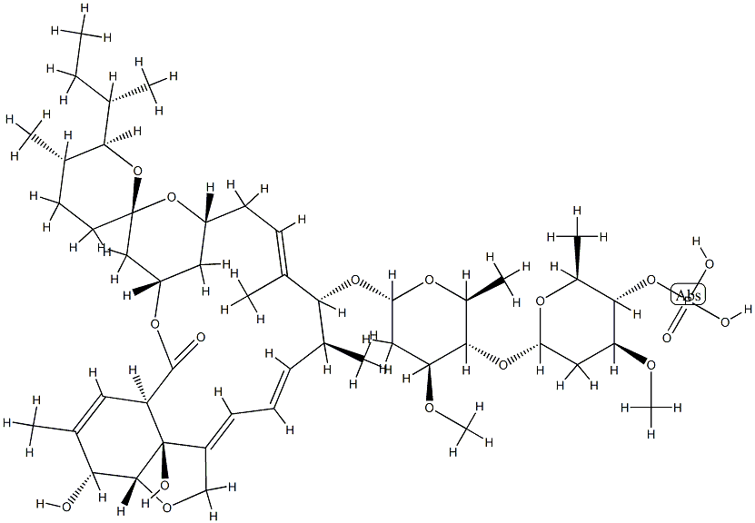 22,23-dihydroavermectin B1(a) Structure