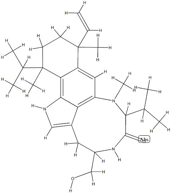 des-O-methylolivoretin C Structure