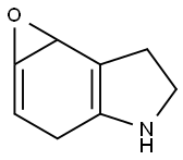3H-옥시레노[e]인돌,4,5,6,6b-테트라하이드로- 구조식 이미지