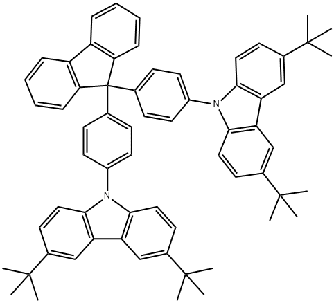 954497-15-5 TBCPF,9,9-di(4,4'-bis(3,6-Di-tert-butylcarbazole)-phenyl)-9H-fluorene