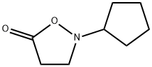 5-이속사졸리디논,2-사이클로펜틸-(9CI) 구조식 이미지
