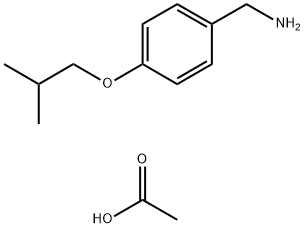 955997-89-4 4-(2-Methylpropoxy)benzenemethanamine acetate (1:1)