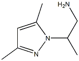 1H-Pyrazole-1-ethanamine,  -bta-,3,5-trimethyl- 구조식 이미지