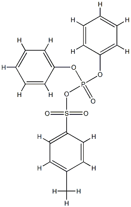 diphenylphosphoric toluene-4-sulfonic anhydride Structure