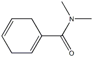 1,4-시클로헥사디엔-1-카르복사미드,N,N-디메틸-(9CI) 구조식 이미지