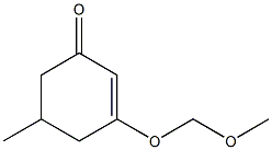 2-Cyclohexen-1-one,3-(methoxymethoxy)-5-methyl-(9CI) Structure