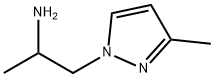 1-(3-methyl-1H-pyrazol-1-yl)propan-2-amine Structure
