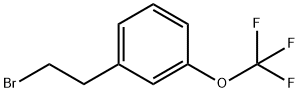 1-(2-bromoethyl)-3-(trifluoromethoxy)benzene 구조식 이미지