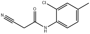 N-(2-chloro-4-methylphenyl)-2-cyanoacetamide Structure