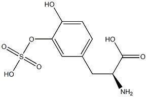 DOPA sulfate Structure