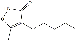 3(2H)-Isoxazolone,5-methyl-4-pentyl-(9CI) Structure