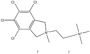 CHLORISONDAMINE DIIODIDE 구조식 이미지