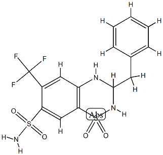 Bendrofluazide Structure