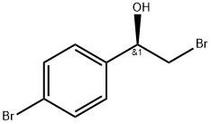 (R)-2-bromo-1-(4-bromophenyl)ethanol(WXC05605) 구조식 이미지