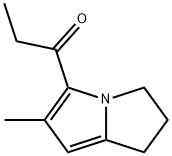 1-Propanone,1-(2,3-dihydro-6-methyl-1H-pyrrolizin-5-yl)-(9CI) 구조식 이미지