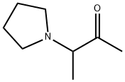 2-Butanone, 3-(1-pyrrolidinyl)- (6CI,9CI) Structure