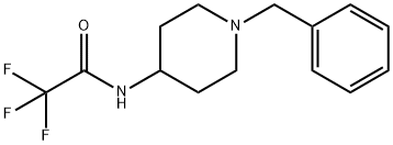 N-(1-Benzylpiperidin-4-yl)-2,2,2-trifluoroacetamide Structure
