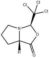 (2R,5S)-2-TRICHLOROMETHYL-3-OXA-1-AZABICYCLO[3.3.0]OCTAN-4-ONE 구조식 이미지