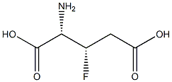 D-Glutamic acid, 3-fluoro-, threo- (9CI) Structure