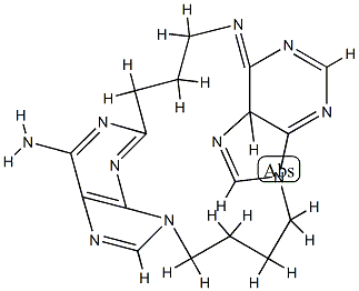 (2,9)(6,9)-purinophane Structure