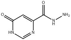 4-Pyrimidinecarboxylicacid,1,6-dihydro-6-oxo-,hydrazide(6CI) Structure