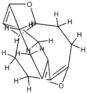 4,5,9,10-Tetrahydro-2,7:3,6-diethanocycloocta[1,2-b:6,5-b']difuran Structure