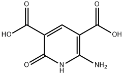 3,5-피리딘디카르복실산,2-아미노-6-히드록시-(6CI) 구조식 이미지