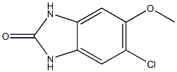 2-Benzimidazolinone,5-chloro-6-methoxy-(6CI) Structure