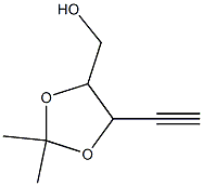 Pent-1-ynitol,  1,2-dideoxy-3,4-O-(1-methylethylidene)-  (9CI) Structure