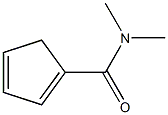 1,3-사이클로펜타디엔-1-카복스아미드,N,N-디메틸-(6CI) 구조식 이미지