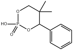 2-Hydroxy-5,5-dimethyl-4-phenyl-1,3,2-dioxaphosphinane 2-oxide Structure