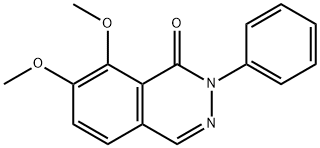 7,8-Dimethoxy-2-phenyl-1(2H)-phthalazinone 구조식 이미지