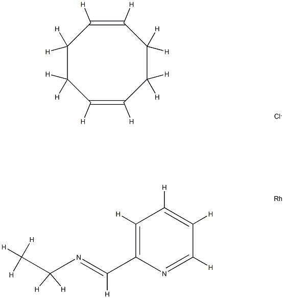 cyclooctadiene-(2-pyridinalethylimine)rhodamine I Structure