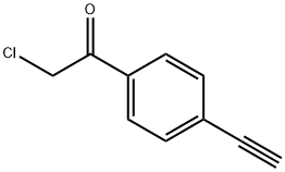 아세토페논,2-클로로-4-에티닐-(6CI) 구조식 이미지