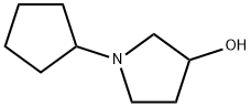 3-Pyrrolidinol,1-cyclopentyl-(6CI) Structure