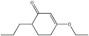 2-Cyclohexen-1-one,3-ethoxy-6-propyl-(9CI) Structure