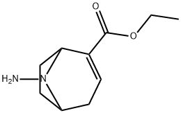 2-Nortropidinecarboxylicacid,8-amino-,ethylester(6CI) Structure