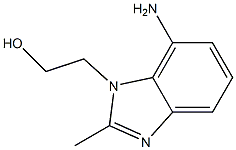 1-Benzimidazoleethanol,7-amino-2-methyl-(6CI) Structure