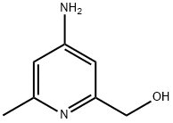 2-Pyridinemethanol,4-amino-6-methyl-(6CI) Structure