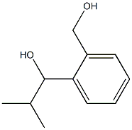 1,2-벤젠다이메탄올,-알파-(1-메틸에틸)-(9CI) 구조식 이미지