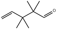 2,2,3,3-tetramethylpent-4-enal Structure