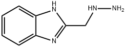 1H-Benzimidazole,2-(hydrazinomethyl)-(9CI) Structure