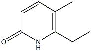 2(1H)-Pyridinone,6-ethyl-5-methyl-(9CI) Structure