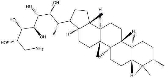 35-amino-3-methylbacteriohopane-30,31,32,33,34-pentol Structure