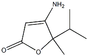 2(5H)-Furanone,4-amino-5-methyl-5-(1-methylethyl)-(9CI) Structure