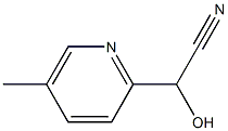 2-Pyridineglycolonitrile,5-methyl-(6CI) Structure